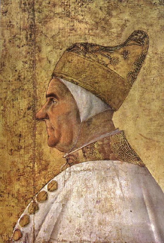 BELLINI, Gentile Portrait of Doge Giovanni Mocenigo